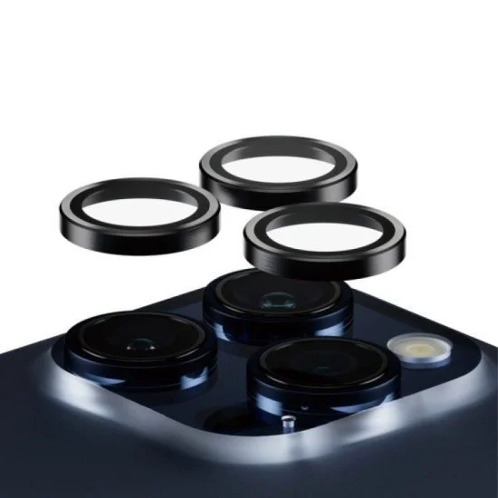 Panzerglass&trade; Hoops Camera Lens Protector Iphone 15 PRO| 15 PRO MAX - Blue Titanium